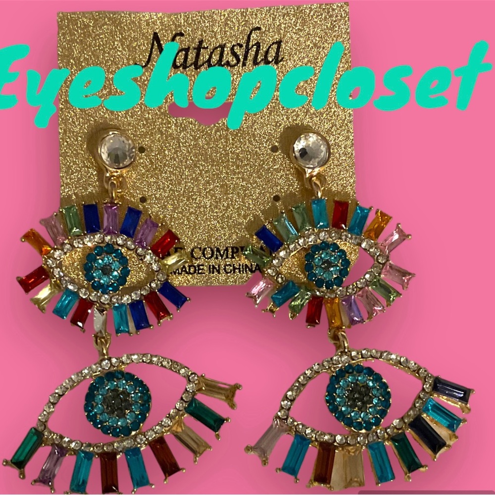 Natasha Crystal earrings